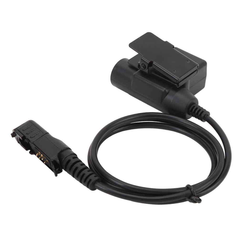 Adaptador U94 com 6 pinos e clipe de crocodilo, cabo conector para fone de ouvido U94 para XPR 3300 3500 P6600 6620
