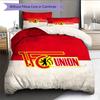 Union Passion Bettwäsche Steppdecke Set Bettbezug Kissenbezug Heimdekoration Geburtstagsgeschenk (1 Bettbezug + 2 Kissenbezüge, ohne Füllung)