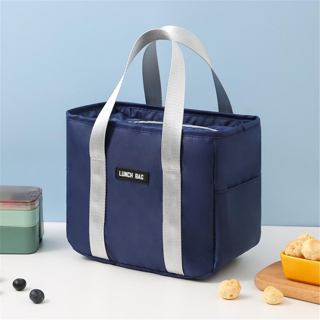Insulated Lunch Bag Waterproof Insulation Bento Pack Aluminum Foil Rice Bag Meal Pack Ice Pack Student Bento Lunch Handbag