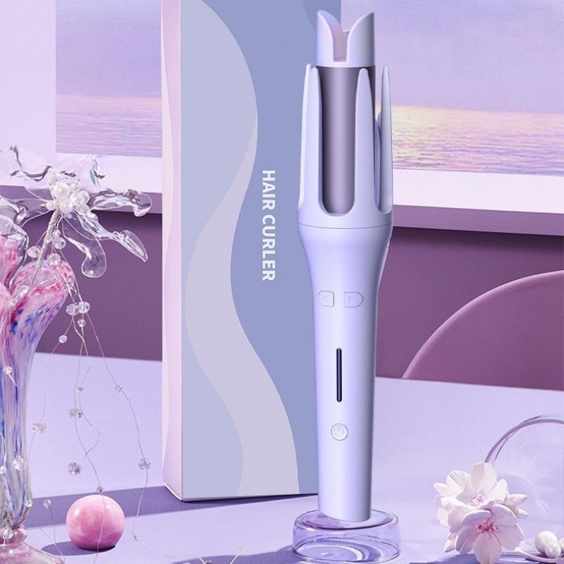 32mm Electric Curling Iron with Negative Ions - Hair-Friendly Large Barrel Curler