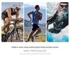 Costum de Triathlon fără Mâneci pentru Bărbați NUCKILY - Body pentru Ciclism, Alergare, Înot