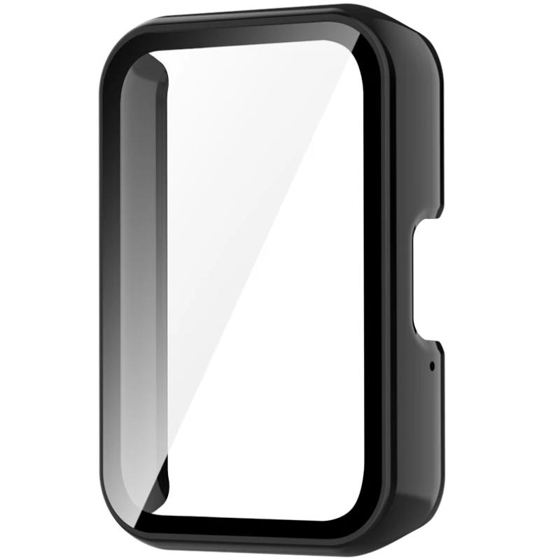 Watch Case for Samsung Galaxy Fit 3 Tempered Glass Screen Smartwatch Protector Hard PC Bumper+Glass for Galaxy Fit3 Accessories