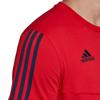 Adidas Arsenal Mens Football Series Fashion Comfortable Versatile Soft Skin-Friendly Breathable Short Sleeve T-Shirt Men Tops Red EH5709