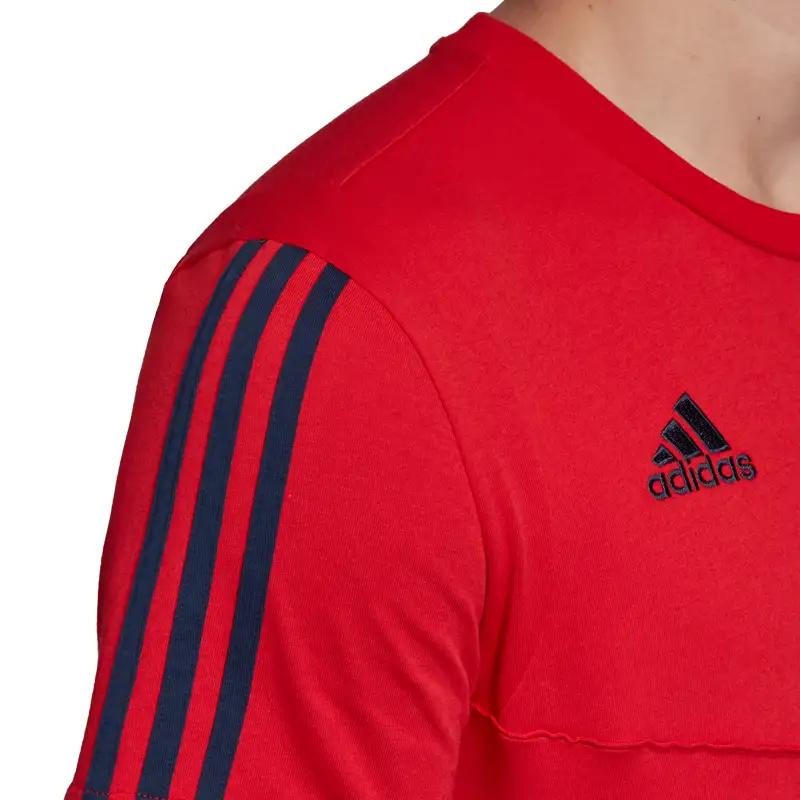 Adidas Arsenal Mens Football Series Fashion Comfortable Versatile Soft Skin-Friendly Breathable Short Sleeve T-Shirt Men Tops Red EH5709