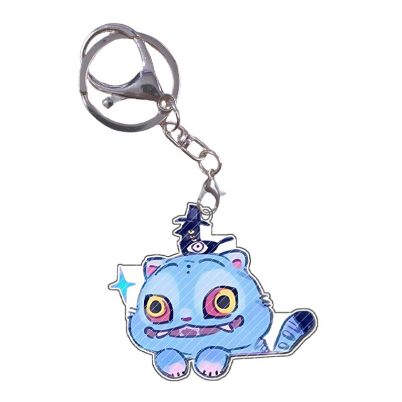 Acrylic Keychain KPop Demon Hunters Rumi Mira Zoey Jinu Baby Saja Celine Bobby Cartoon Anime Characters Gift Pendant Decoration