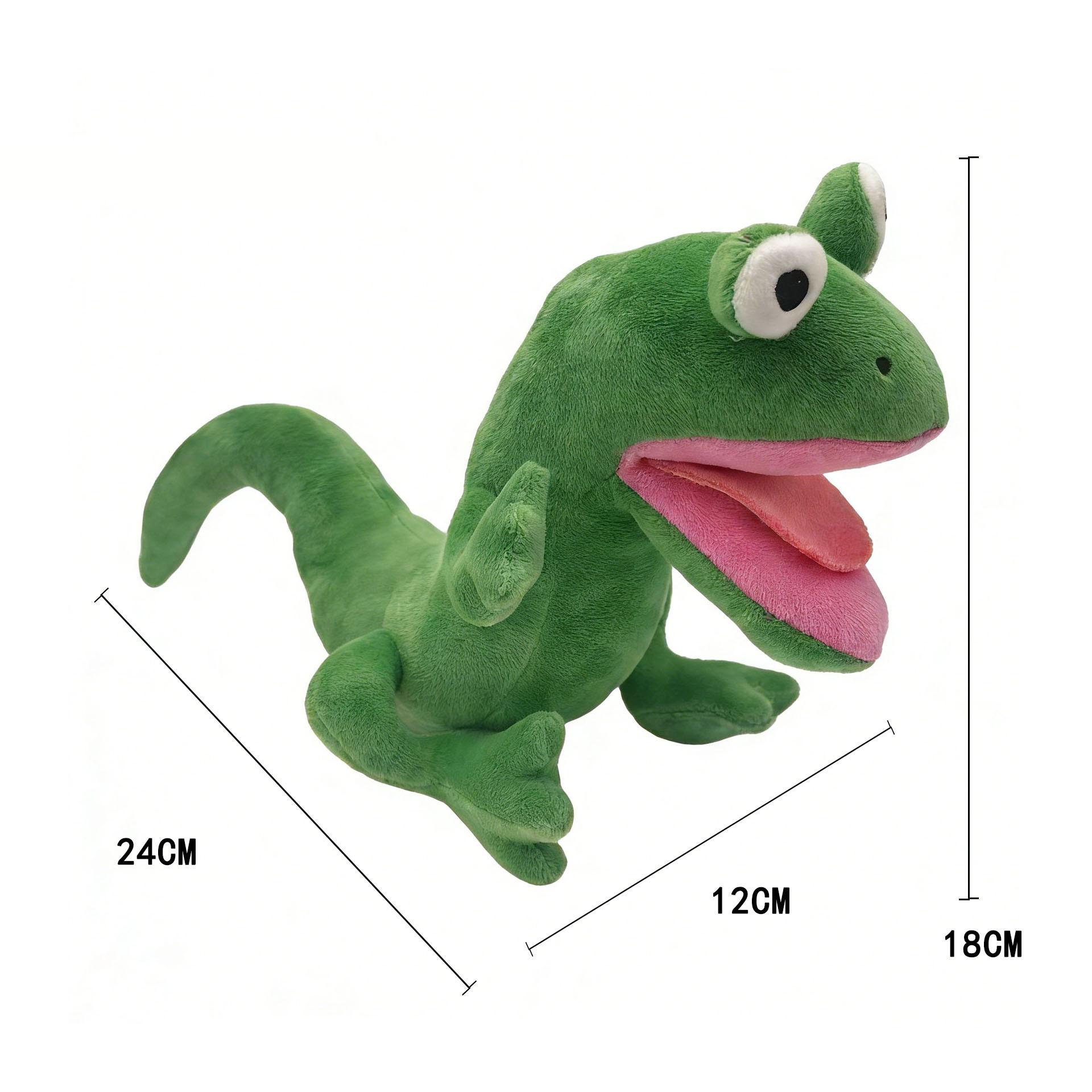 

Hoppers Tom Plush Doll Funny Animal Green Lizard Stuffed Toys Halloween Plusie Toys Fans Gifts Decorations Doll