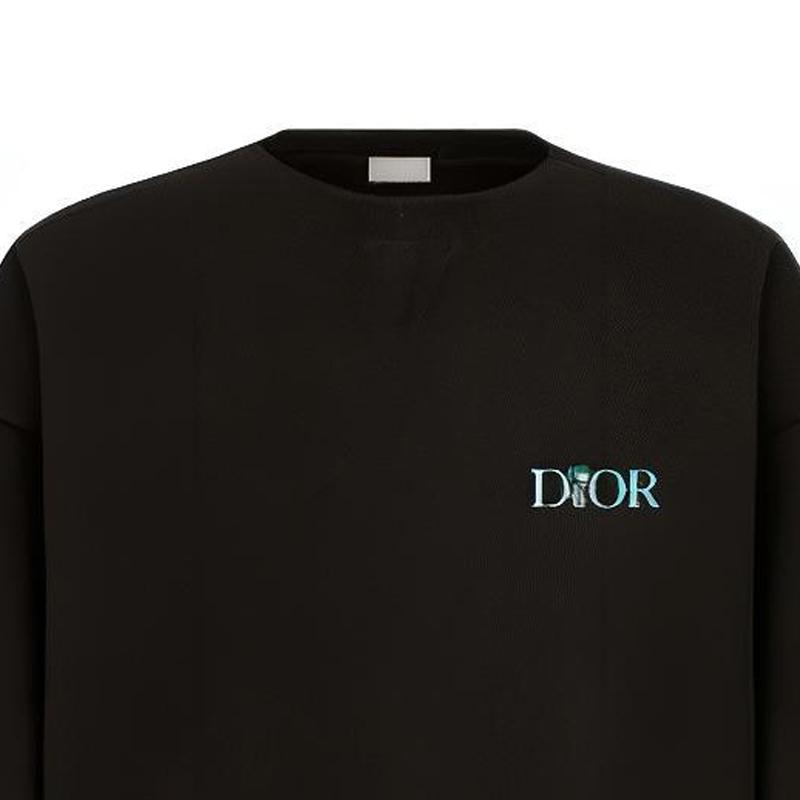 DIOR FW22 Sweatshirt Men's Black 293J674H0531-C986