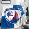 1PC Chesterfield F.C Patterned Flannel Blanket Suitable For All Seasons for Home Decor Warmth and Comfort Gifts Holiday Present