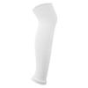 Football Leg Sleeve Long Compression Leg Sleeve Sports Cycling Leg Sleeves Over The Knee for Men Women Polyester One Size White