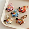 Cartoon Year of the Horse Lucky Keychain Pendant - Cute Bag Charm & Student Backpack Accessory