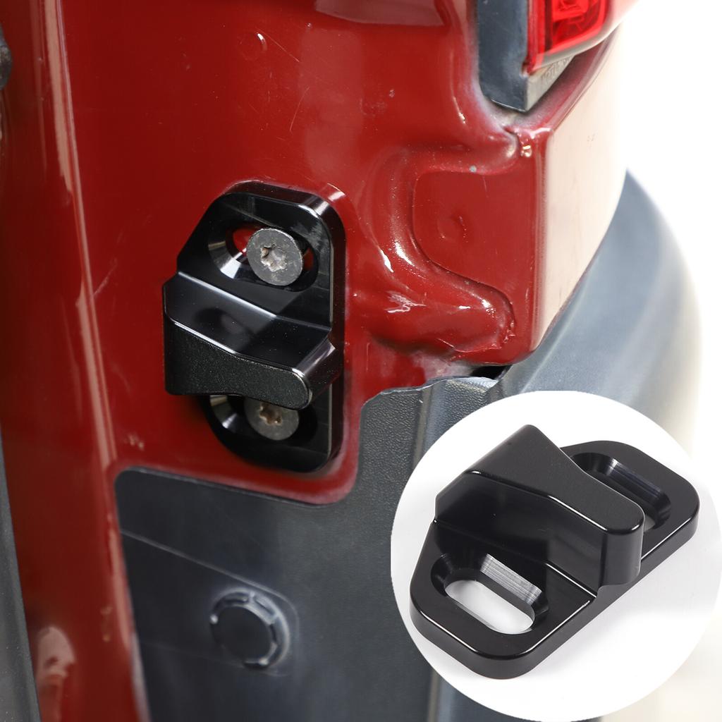 Black Tailgate Latch Door Lock Buckle Stopper Cover For Toyota FJ Cruiser 07-21