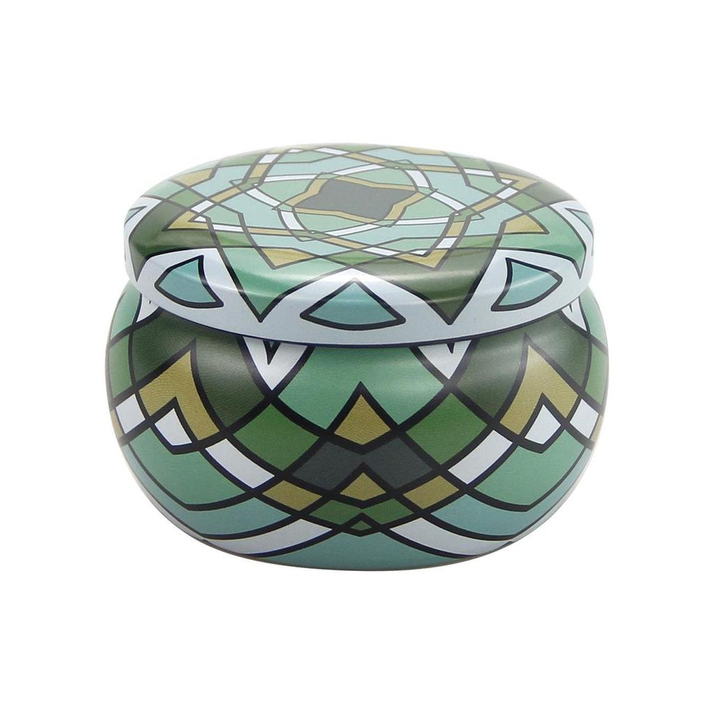 2.2 Oz Tea Pear Paste Candy Tin Gift Box with Candle Can Storage
