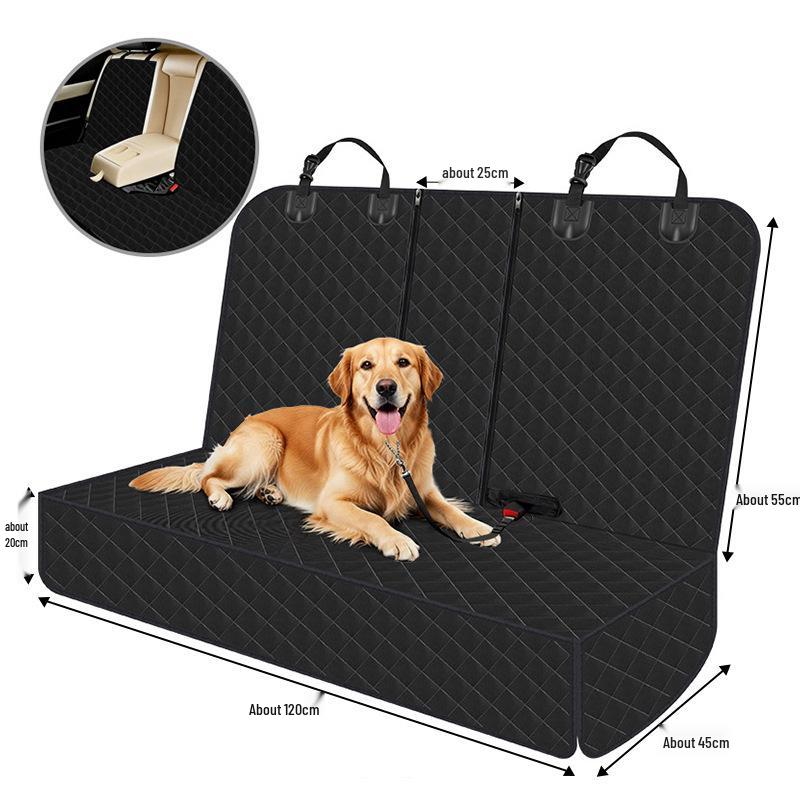 Waterproof Universal Pet Car Seat Cover - Anti-Dirty, Foldable, Four Seasons Mat for Cats & Dogs