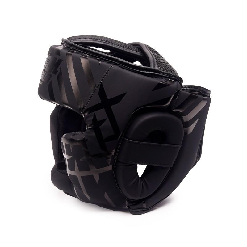 Stormcloud Lynx Boxing Helmet Black/Black S/M