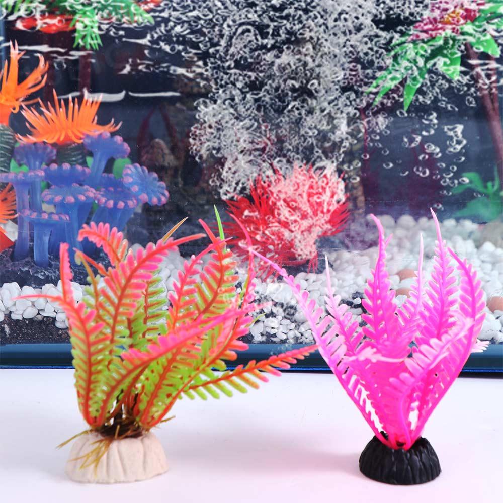 Simulation Artificial Aquatic Plants Decorative Artificial Seaweed Fake Water Plants  Landscaping