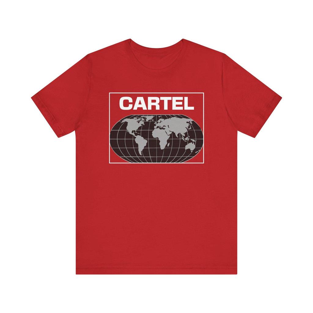 Cartel World Map Tee | Globe Graphic T-Shirt
