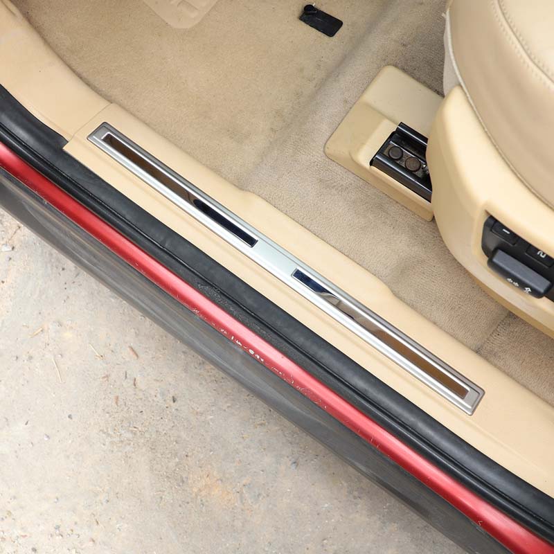 For Land Rover Freelander 2 2009-2015 Car Door Sill Plate Guards Cover Welcome Pedal Scratch Resistant Durable Trim Accessories