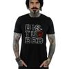 Disturbed Men's Stacked Text T-Shirt