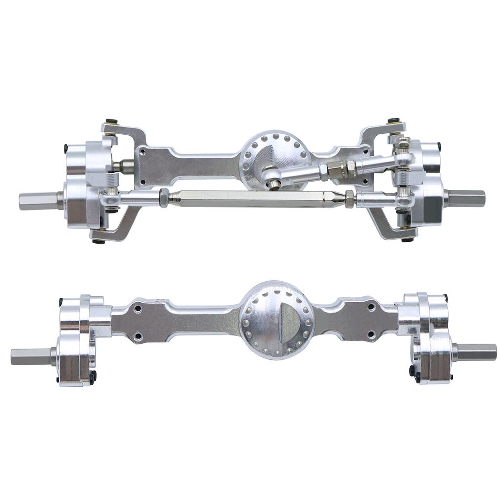 MN 99S Aluminum Alloy CNC Full Metal Front Rear Portal Axle Set For 1/12 MN MN99S MN98 D90 D91 D99 D99S MN90 RC Car Upgrade Part