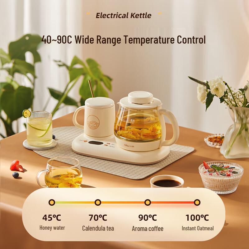 Bear 0.8L Multi-functional Mini Health Kettle CN plug (adapter included)