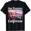 San Francisco Golden Gate-bron Kalifornien Souvenirpresenter T-shirt