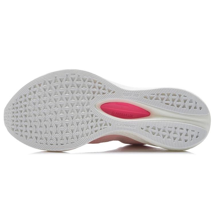 New LiNing Red Hare 5 Pro Breathable Low Top Running Shoes Women's Peach Orange Pink ARMR016-5