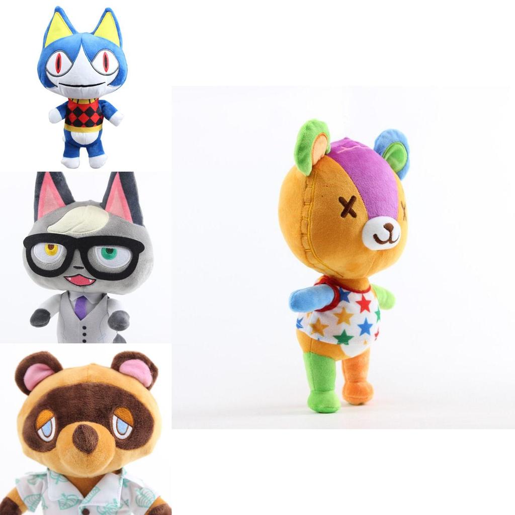 Urocza 30cm pluszowa zabawka Animal Crossing z miękką, trwałą, wypchaną lalką