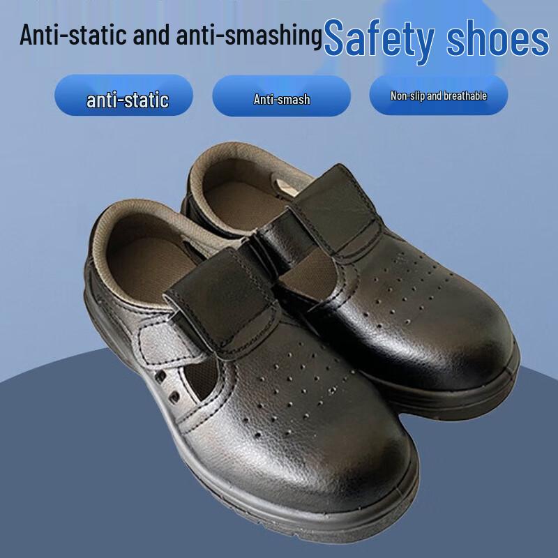 Longchen Low-Top Anti-Static Steel Toe Safety Shoes