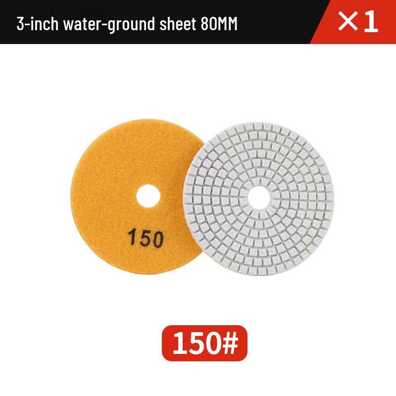 3/4 inch Wet Stone Polishing Pad for Marble, Granite, Quartz - Angle Grinder Compatible (100mm)