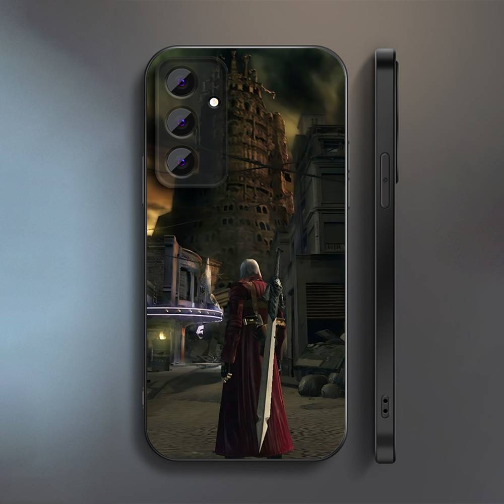 Dante D-Devil M-May Cry D-DMC2 Phone Case For Samsung S 25,24,23,22,30,21,10,9,Ultra,Plus,Lite,FE,4,5 G Soft Black Case