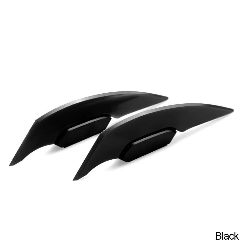 2PCS Motorcycle Front Fairing Winglets 1pair Universal Side Spoilers Dynamic Wing Sticker Motorcycle Winglet Aerodynamic