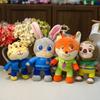 Zootopia 2 Personaggi dei Cartoni Animati Peluche Giocattoli Adorabile Coniglio Judy Volpe Nick Wilde Leopardo Giocattolo Bambini Data di Nascita Festival Regalo