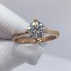 Sace Gems Classic Copper Alloy Zircon Ring Ladies Jewelry Wedding Promise Party Gift