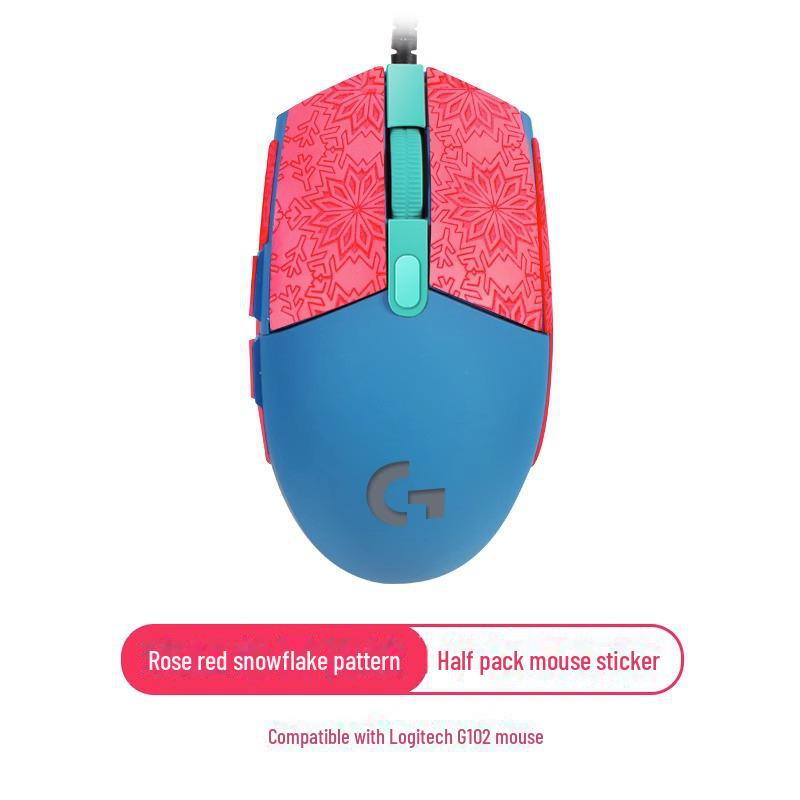 Kompatible Anti-Rutsch- und Schweißabsorptionsaufkleber für Logitech G304- und G102-Mäuse