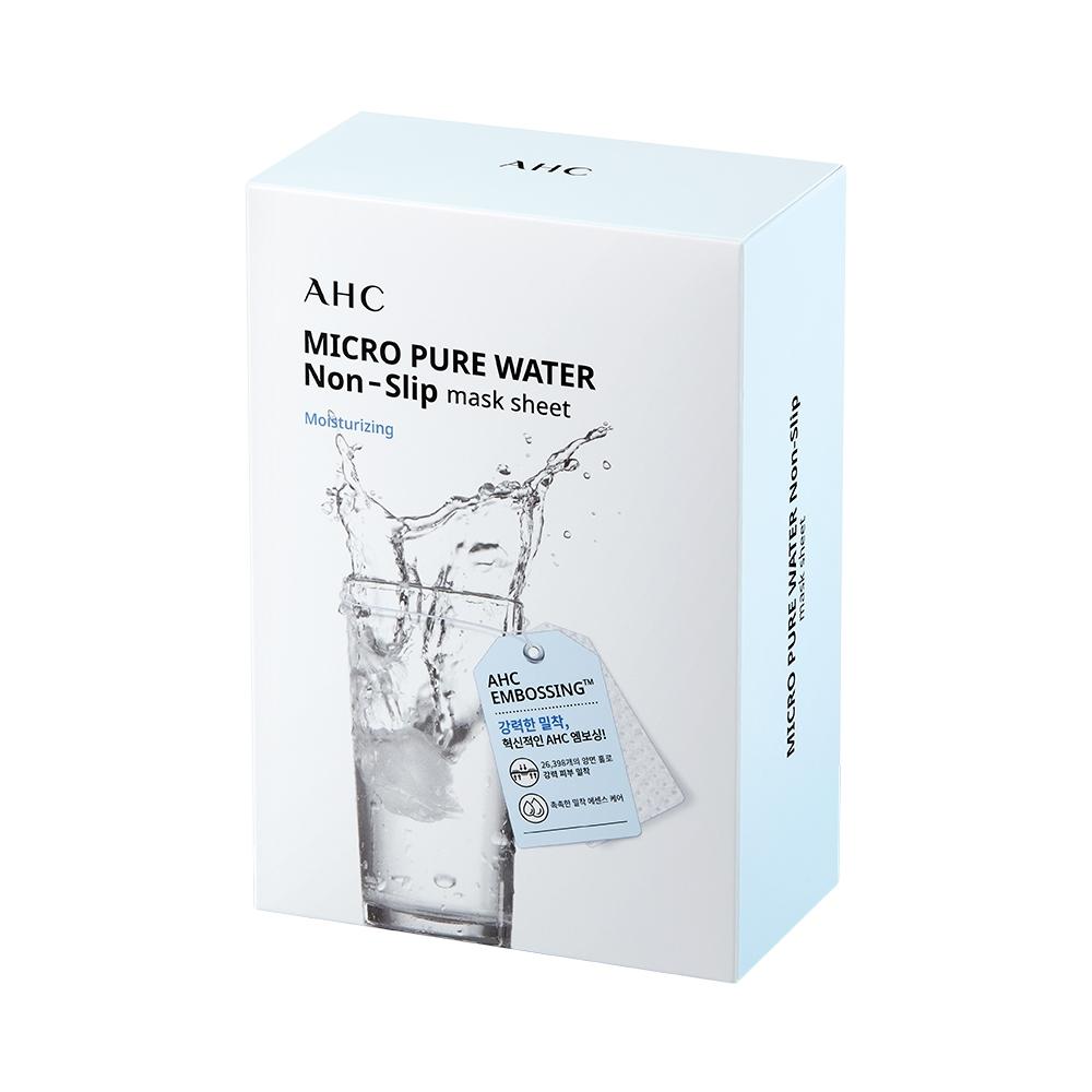 Ahc Micro Pure Water Adhesive Mask Sheet 33ml 10 Sheets