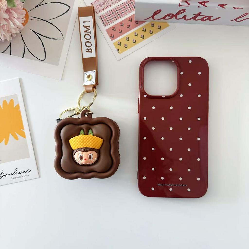 Cute Kapibara Silicone Coin Bag Cartoon Capybara Mini Key Bag Three-dimensional Square Bag Fun Backpack Pendant