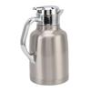304 Stainless Steel Thermal Tea Pot Insulated Coffee Pot Hotel Restaurant Welcome Pot Silver