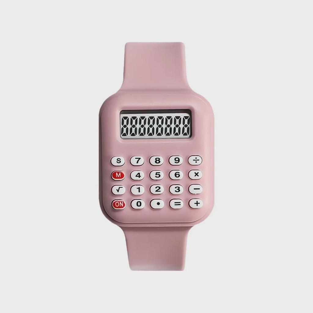2024 New Digital Calculator Watch for Kids and Students – Date and Time Function