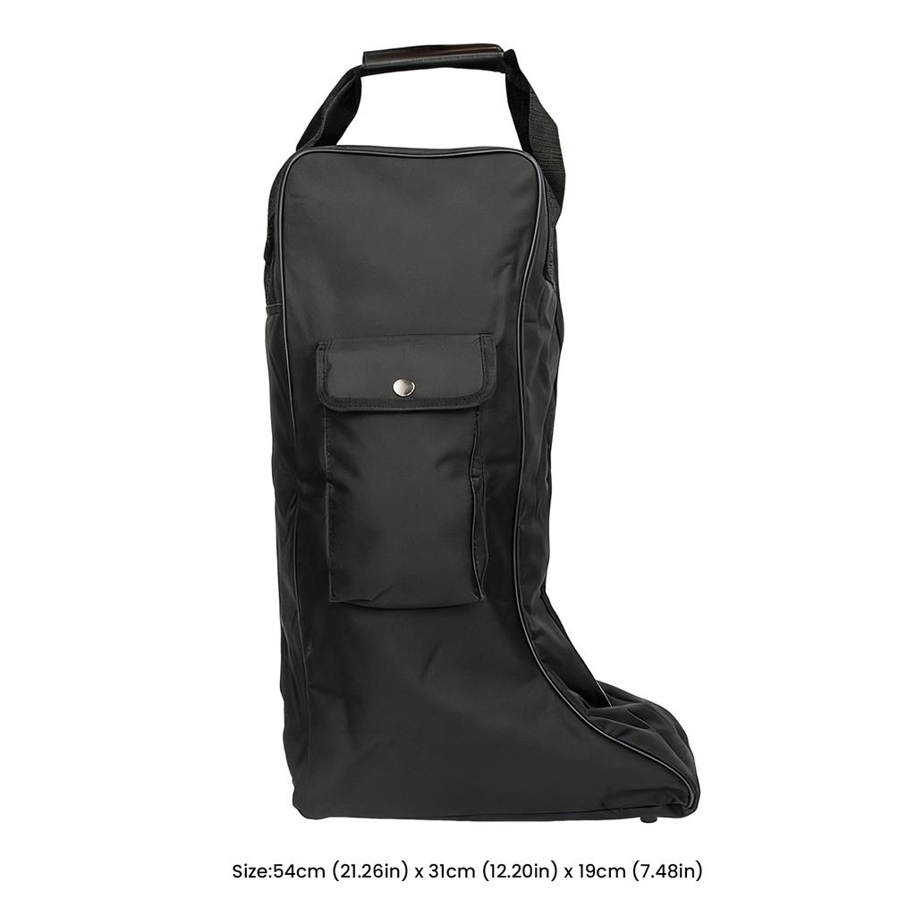 Torba na wysokie buty jeździeckie Torba do przenoszenia butów jeździeckich Pokrowiec na wysokie buty jeździeckie Organizer na sprzęt jeździecki