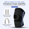 1 adjustable elastic knee pad, breathable, non slip, and positioned compression, providing stable support for sports and fitness