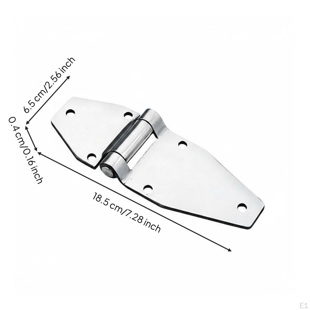 Heavy Duty Welded Hinge Load Bearing 304 Stainless Steel Thickened Industrial Hardware for