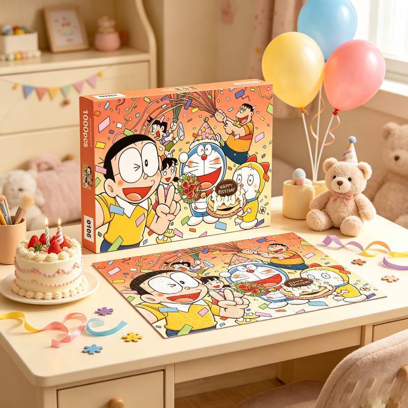 Spongebob Squarepants Tom And Jerry Doraemon Pikachu 1000piece Puzzle Kids And Adults Brain Teaser Stress Relief