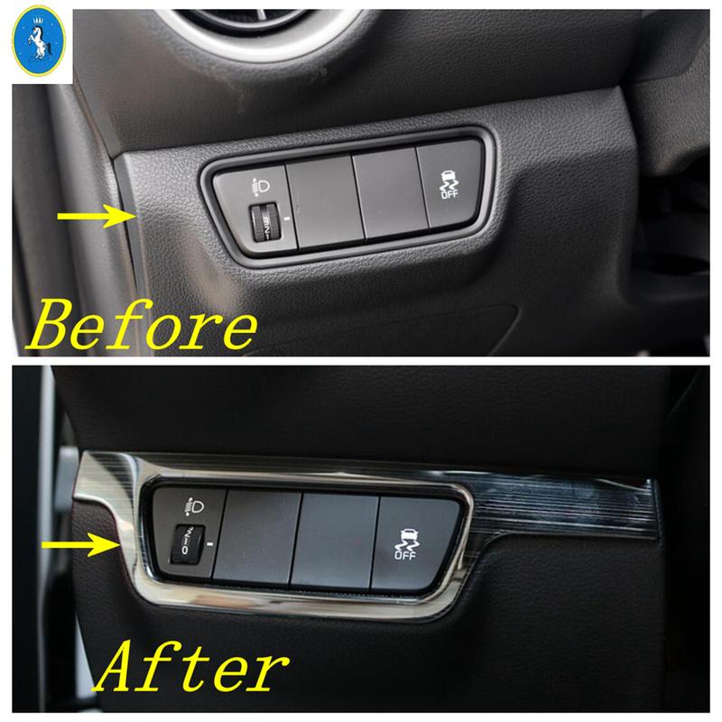 Window Lift / Head Lights Button / Rear Air Vent Outlet Cover Trim For Kia Cerato Forte K3  -  Car Interior Accessories
