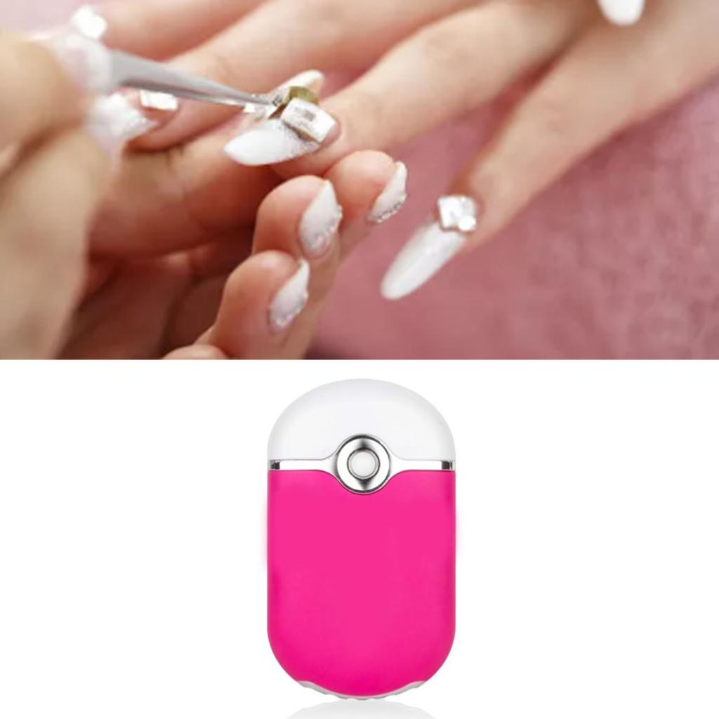 Eyelash Fan USB Rechargeable 5V Handheld Mini Portable Lash Fan Dryer for Lash Extensions Nail Polish