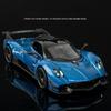 1:32 Pagani Huayra R Supercar Alloy Car Model Sound and Light Pull Back Children's Toy Collectibles Birthday Gift