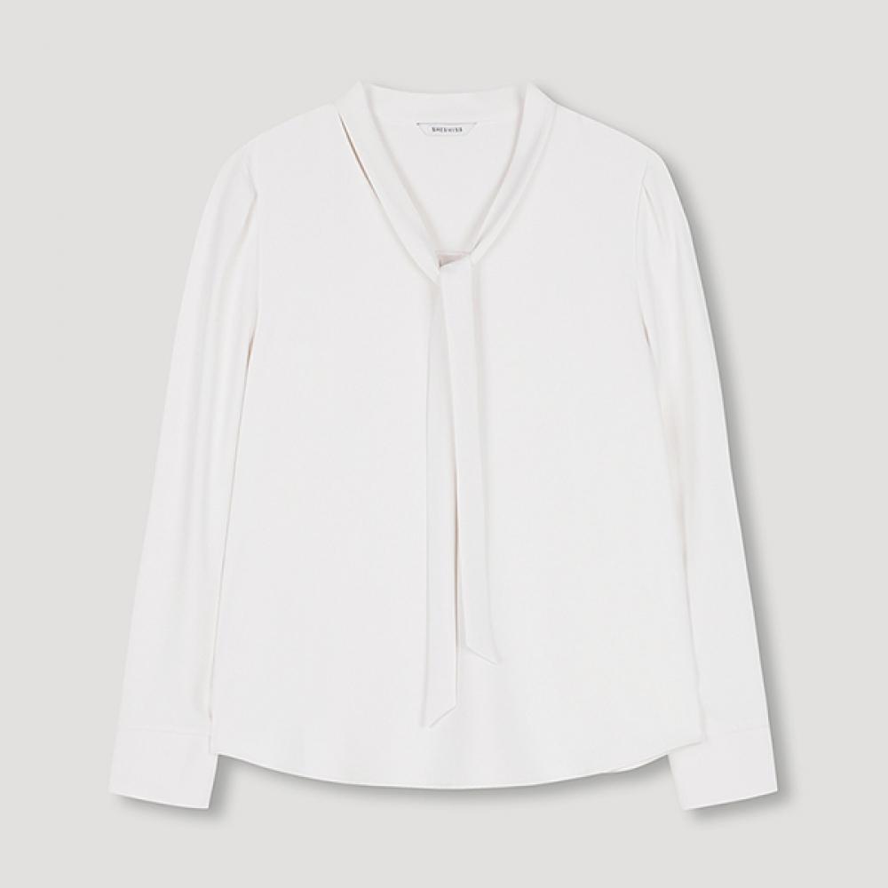 

She S miSS Feminine Tie Neck blouSe Swwblo11050 Iv Ivory/55