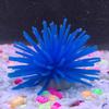 Aquarium Silicone Simulation Sea Anemone Sea Urchin Color Artificial Coral Plant Fish Tank Ornament Decoration Accessory