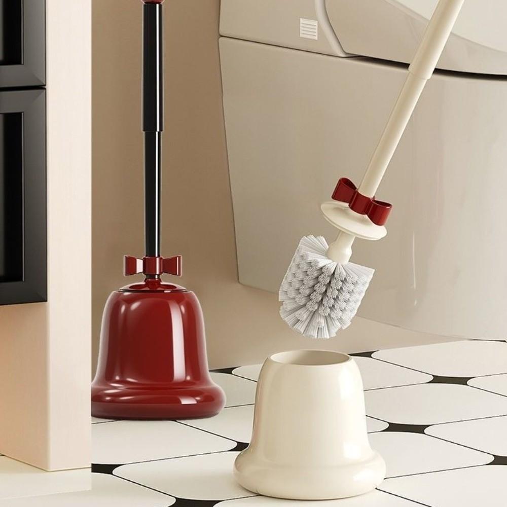 Hygienic Long Handle Toilet Brush Plastic Closestool Brush Toilet Scrubber  Dead Corner Cleaning
