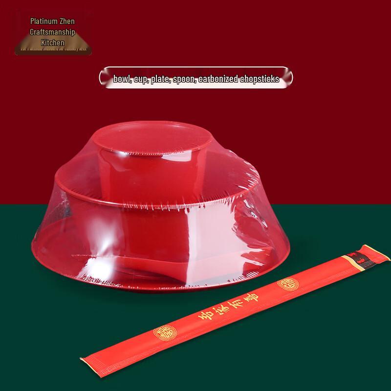 Eco-Friendly Disposable Rice Husk Dinnerware Set