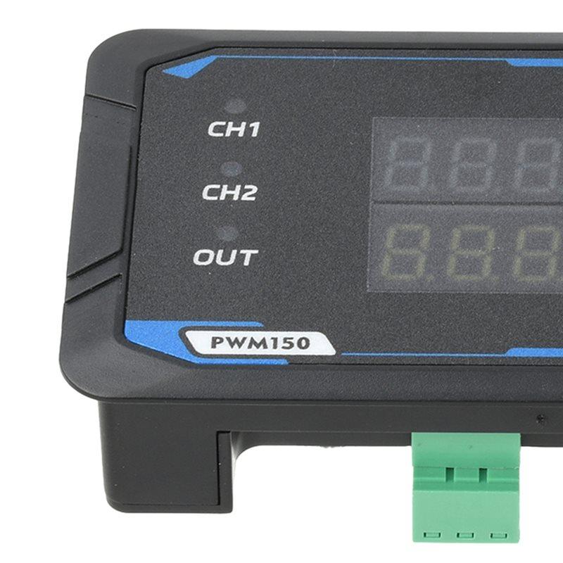 B97A-PWM150 Verstelbare Vierkante Golf Puls Signaal Generator Dubbel Kanaal DC5-24V Servo Motor Driver Frequentie En Duty Cycle Contr